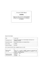 CVE/078 - Appui au Plan d’Action de la Gestion intégrée des Ressources Hydriques (PAGIRE)
