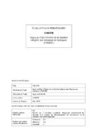 CVE/078 - Appui au Plan d'Action national pour la Gestion intégrée des Ressources hydriques (PAGIRE)