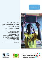 NIGER - Processus de décentralisation du secteur de l’éducation