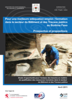 Pour une meilleure adéquation emploi / formation dans le secteur du Bâtiment et des Travaux publics au Burkina Faso