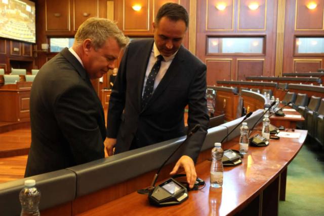 H.E. Mr. Eric DIETZ and Mr Glauk KONJUFCA