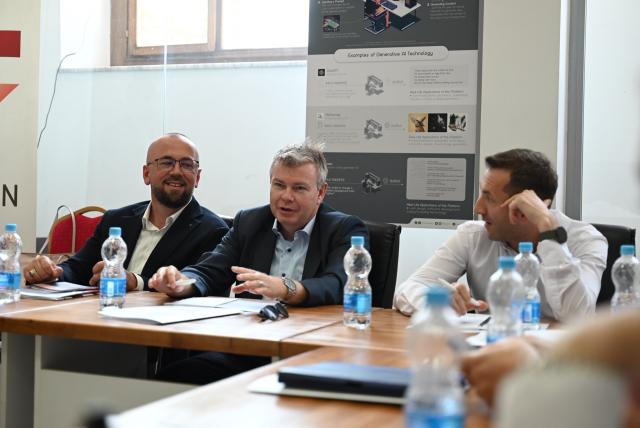 Panel with Ambasssador Dietz for social enterprises