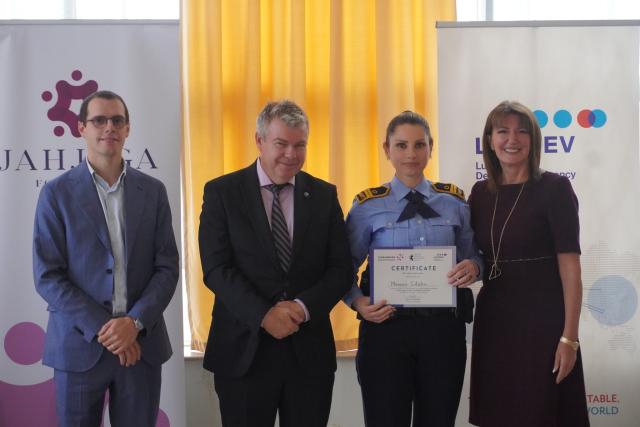 Certificates ceremony at Leadership Programme