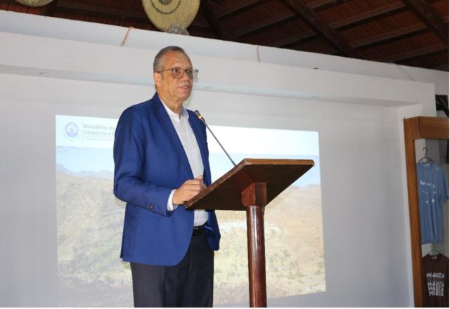 Speaker of the workshop held at the at the Ribeira Grande de Santiago Cultural Centre by the National Directorate for Industry, Trade and Energy, with the support of the Energy Transition Support Programme, funded by Luxembourg Cooperation.