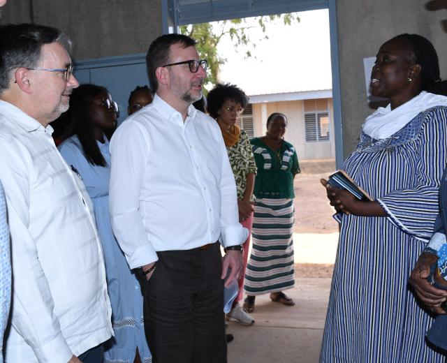 Échanges avec la directrice du lycée de Zagtouli