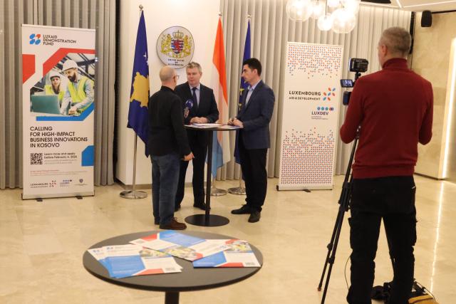 Media interview by Luxembourg Ambassador