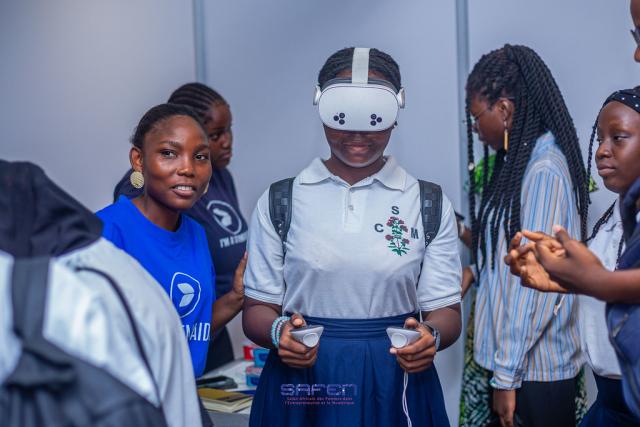Une activité de réalité virtuelle proposée lors du SAFEN 2026