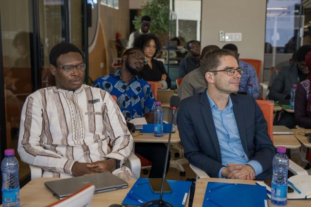 Vue des participants au séminaire