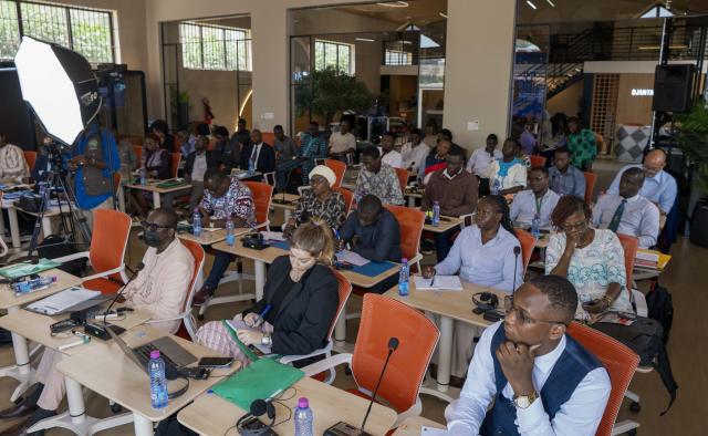 Vue des participants au séminaire